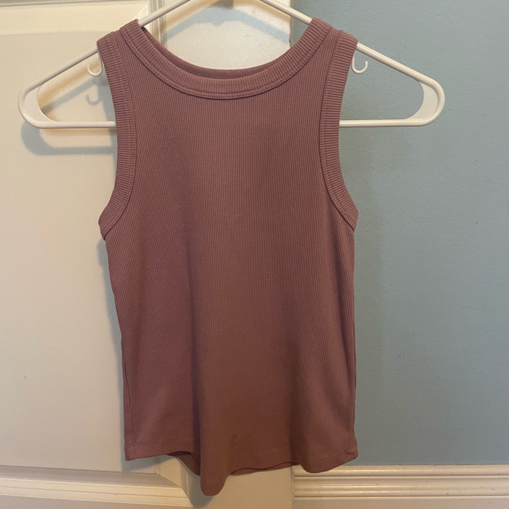 Purple tank top